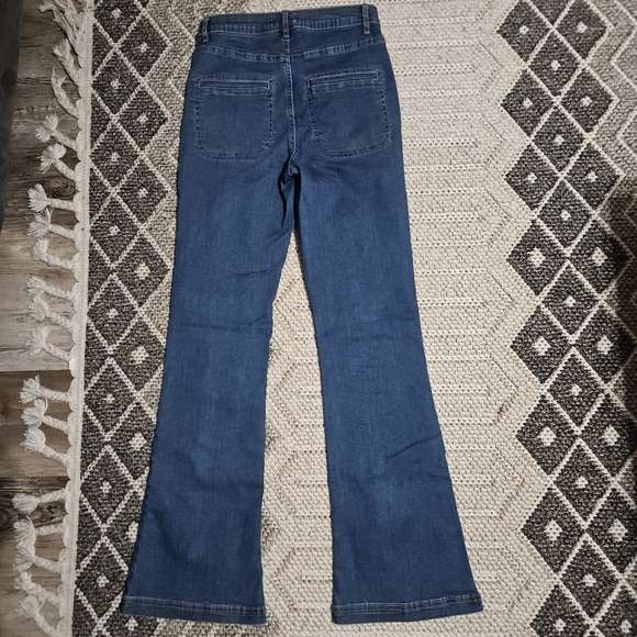 Knox Rose Women’s high rise anywhere flare Strecth jeans size 4 - Picture 8 of 16